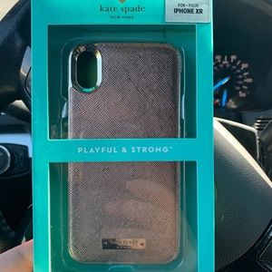 Rose gold Kate spade iPhone XR case NIB